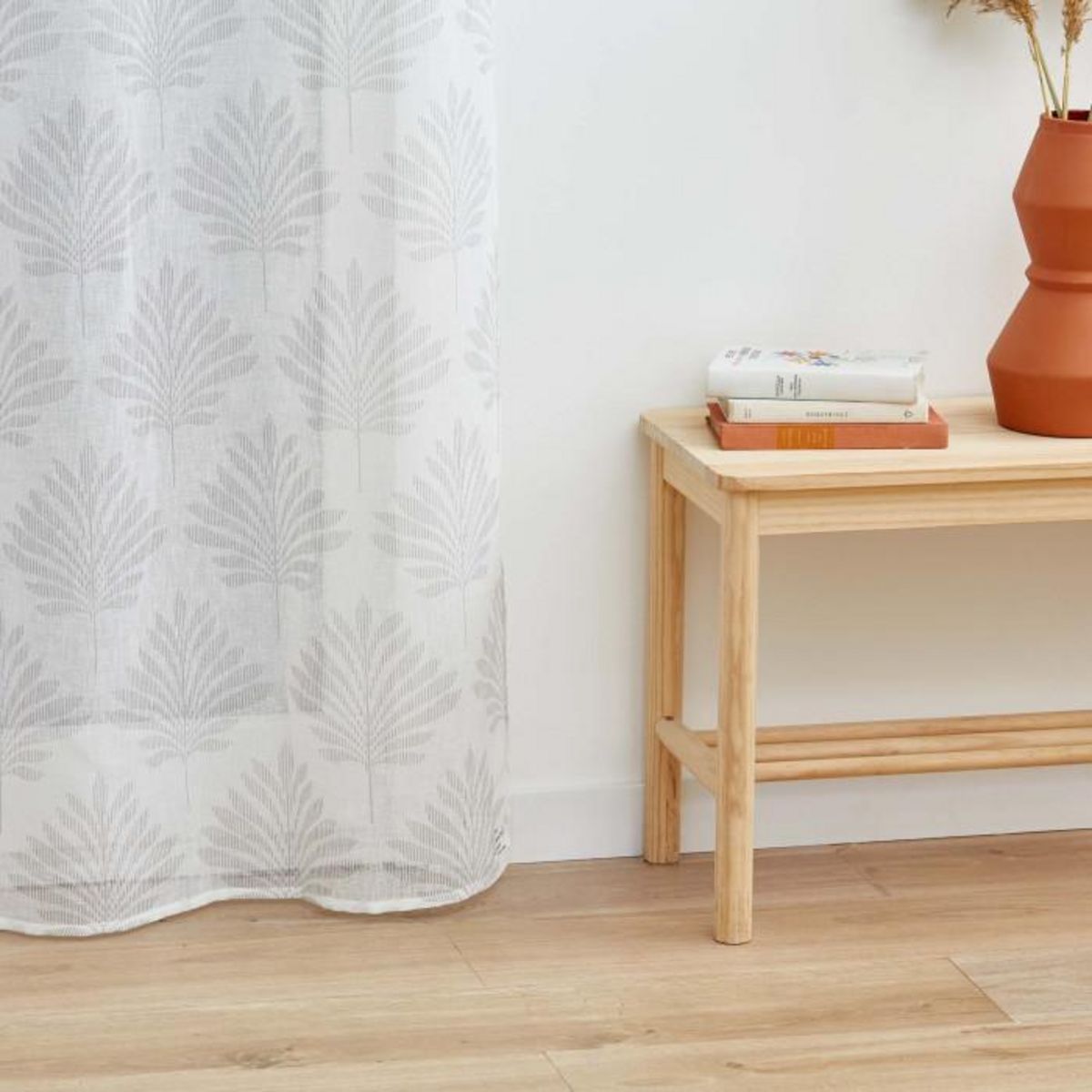 Paris Prix Rideau Voilage à Œillets  Levita  140x240cm Blanc