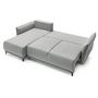 Voir la diapositive 2 : LISA DESIGN Arya - canapé d'angle réversible - convertible avec coffre - 4 places - style contemporain