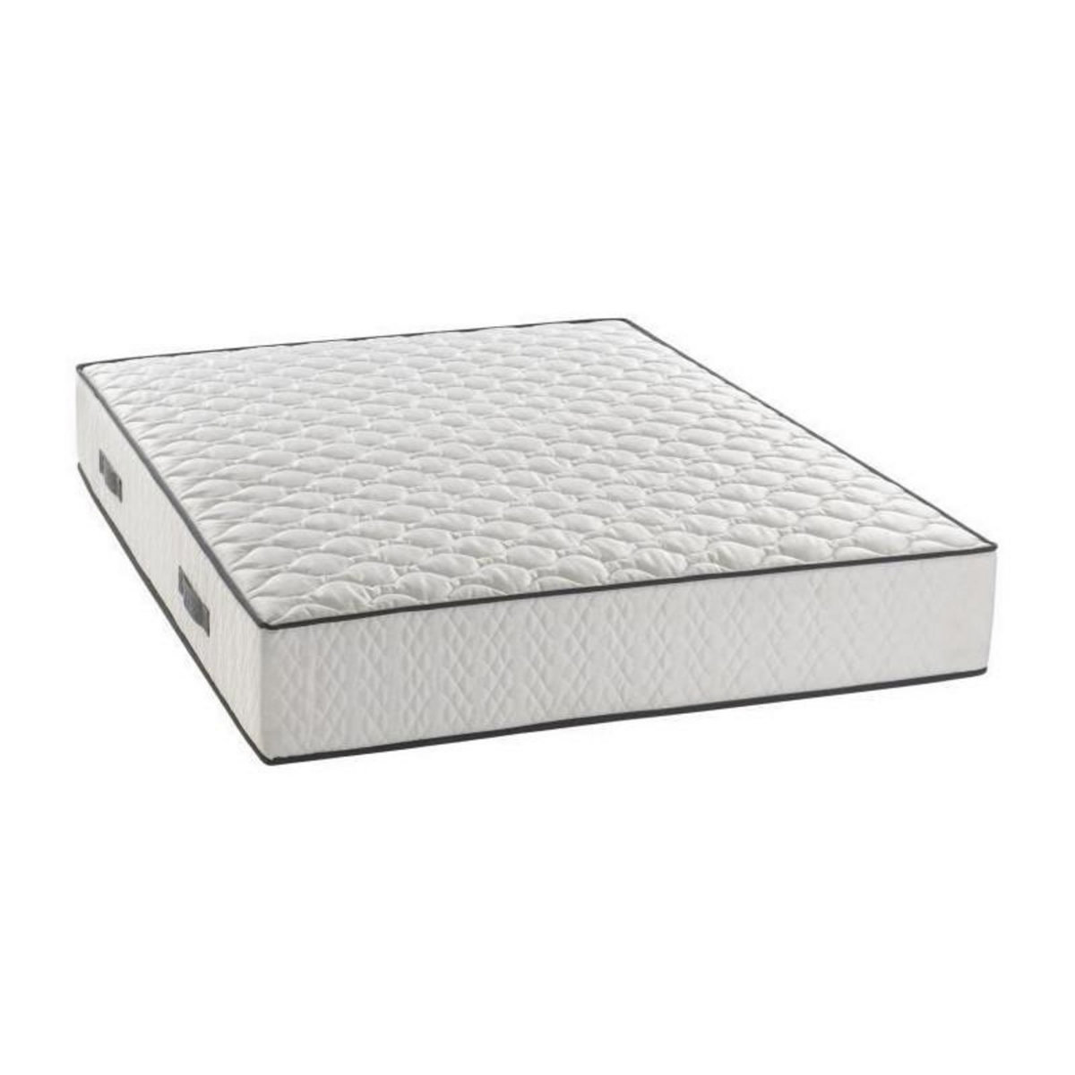 DEKO DREAM DEKO DREAM Ensemble matelas + sommier 140 x 190 - Ressorts - 24 cm - 5 zones - Equilibre - DETENTE