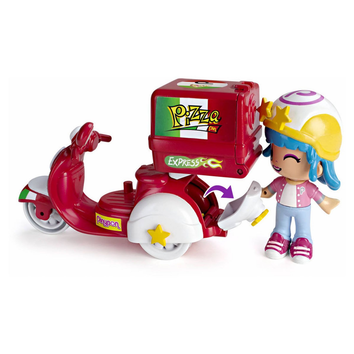 Figurine Pinypon Livreur de Pizza