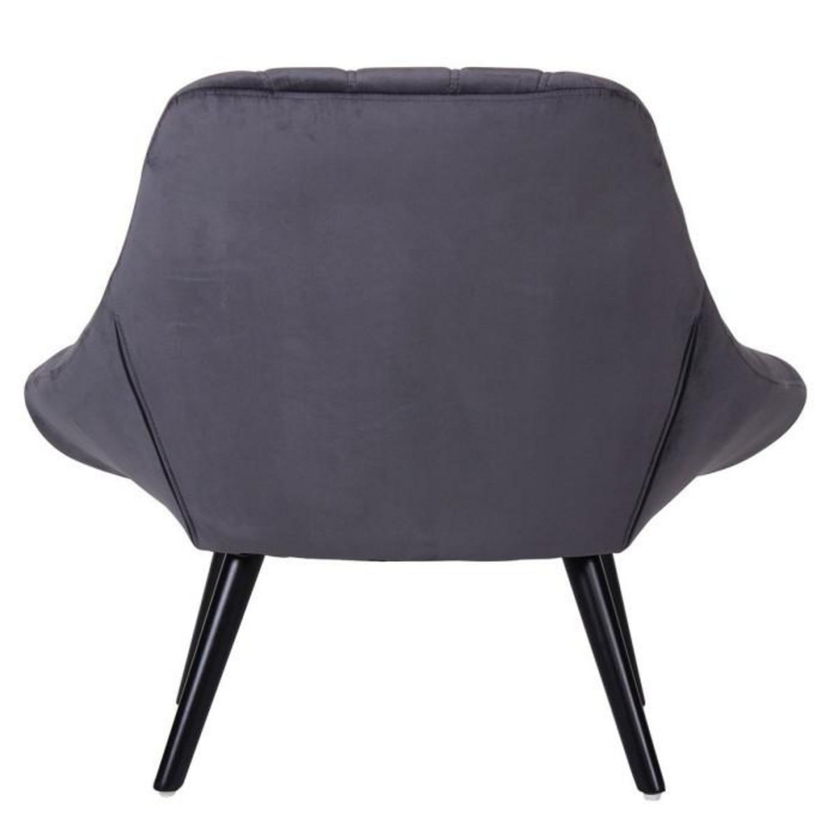 Paris Prix Fauteuil Scandinave en Velours  Johan  102cm Gris