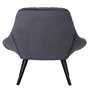 Voir la diapositive 4 : Paris Prix Fauteuil Scandinave en Velours  Johan  102cm Gris