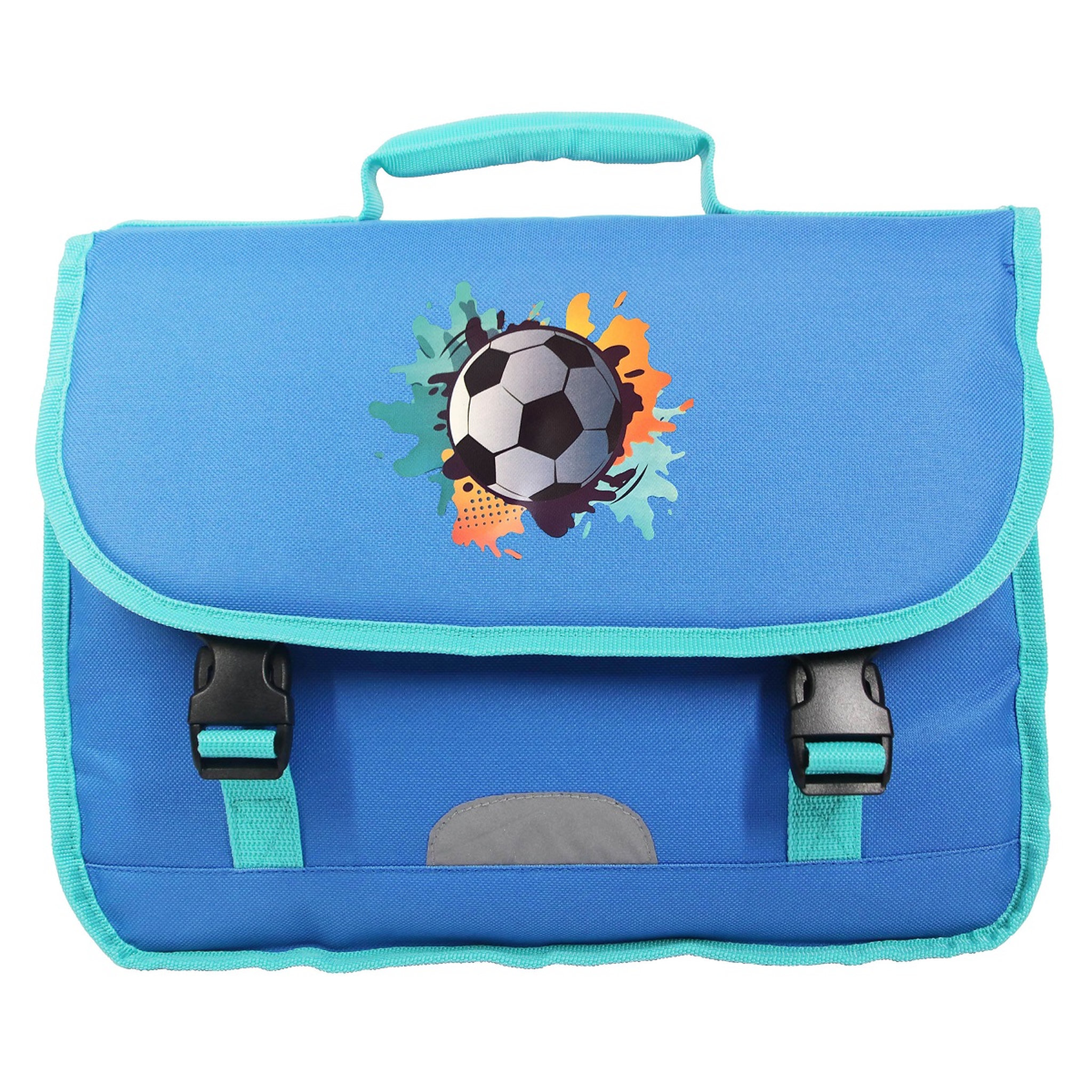 Voir la diapositive 1 : POUCE Cartable 35 cm CP/CE1/CE2 bleu