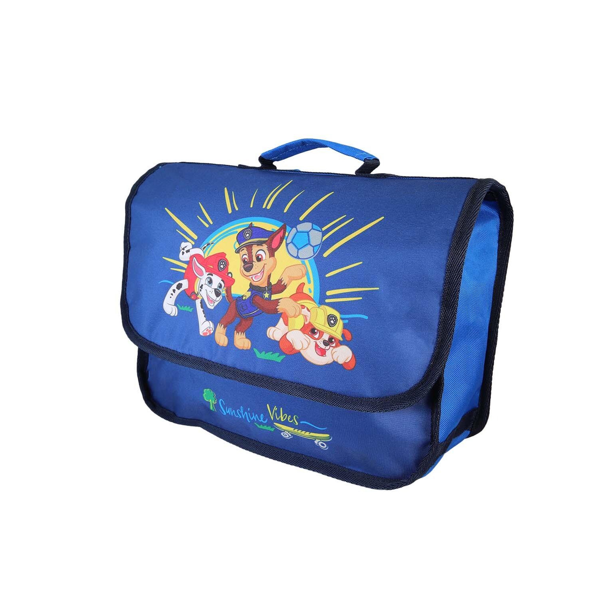 Voir la diapositive 2 : Bagtrotter Pat- Patrouille - Cartable Maternelle - Bleu - 1 compartiment