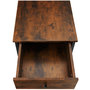 Voir la diapositive 6 : tectake Table de chevet Style industriel 45 x 46 x 555 cm