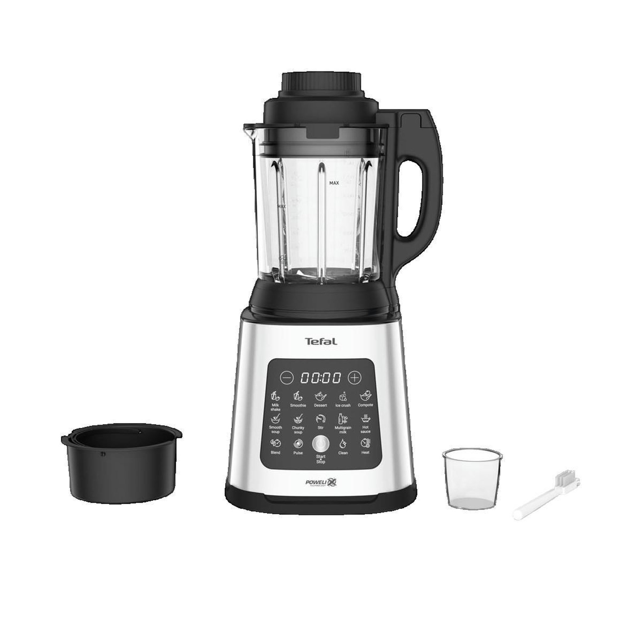 TEFAL Mixeur multifonction Tefal Perfectmix Cook BL83SD noir et acier inoxydable