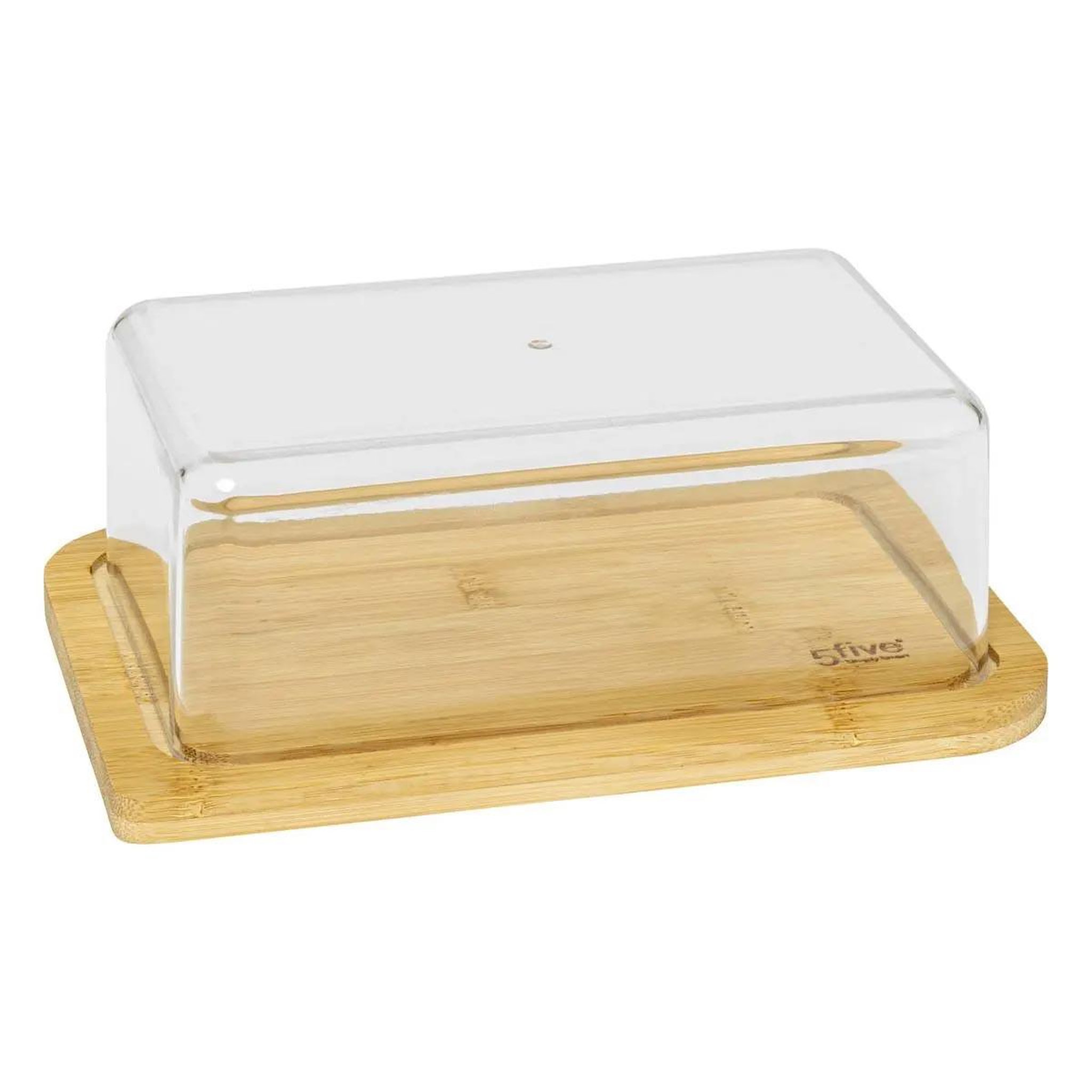 FIVE Beurrier Rectangulaire  Bambou  19cm Naturel