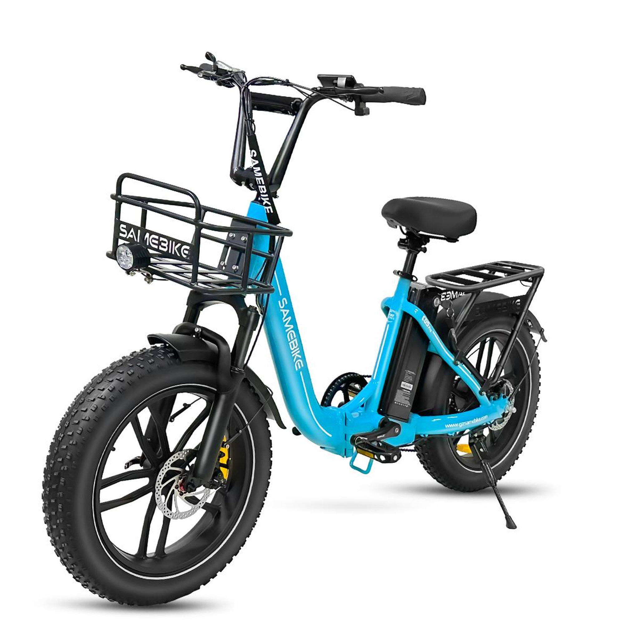Voir la diapositive 2 : SAMEBIKE Vélo électrique pliable SAMEBIKE C05 Pro, 250 W