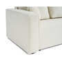 Voir la diapositive 6 : BEST MOBILIER Topaze - canapé 3 places - convertible avec coffre - en tissu velours relief