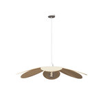 ATMOSPHERA Suspension en lin FLEUR - Diam 72 cm - Beige