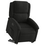 Voir la diapositive 3 : VIDAXL Fauteuil inclinable electrique noir tissu