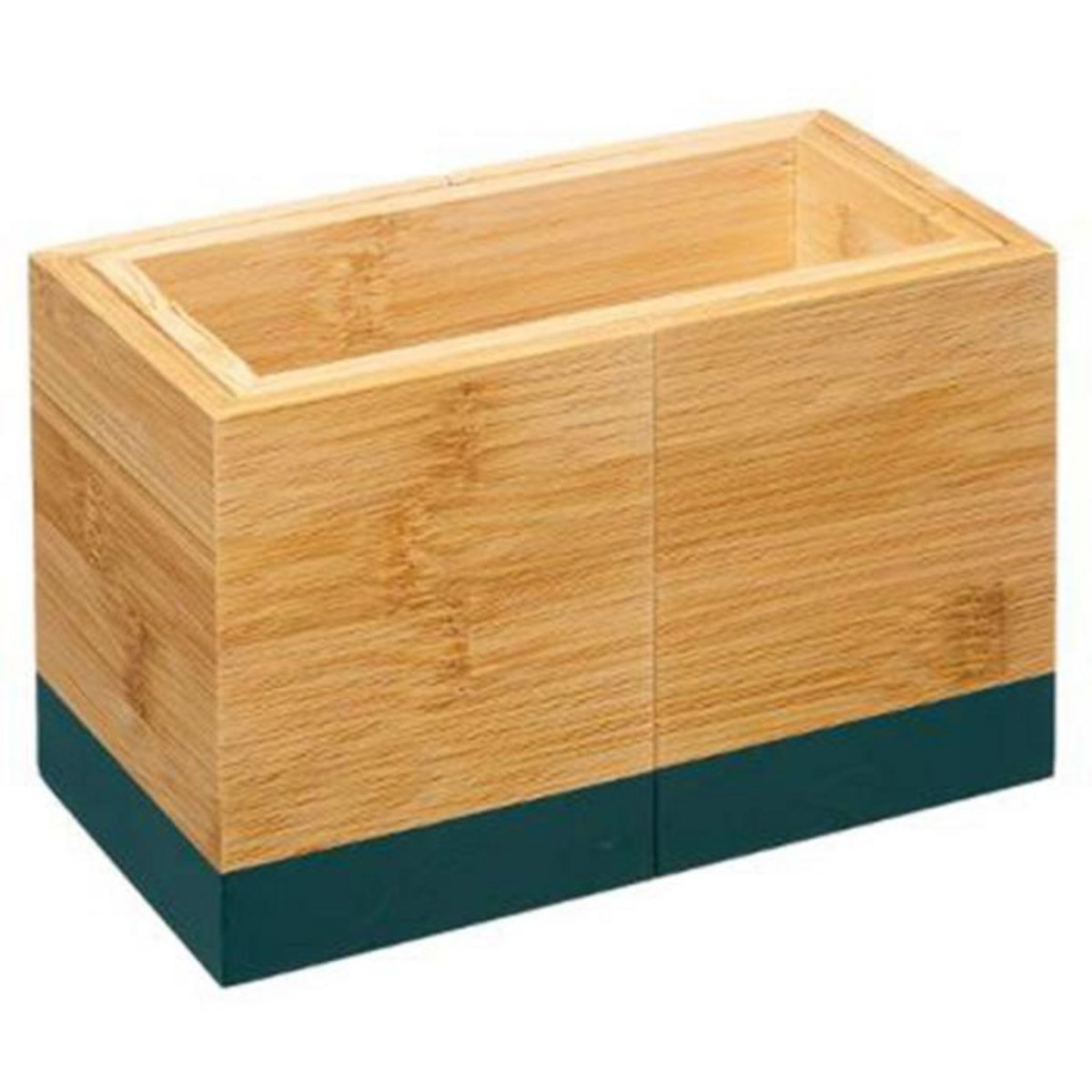 FIVE Pot Range-Couverts Bambou  Modern  18cm Pétrole