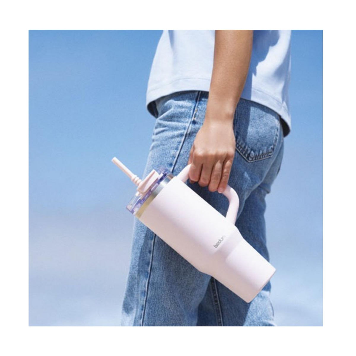 Bodum Mug de voyage 1.2l rose - 12556-340PS-10