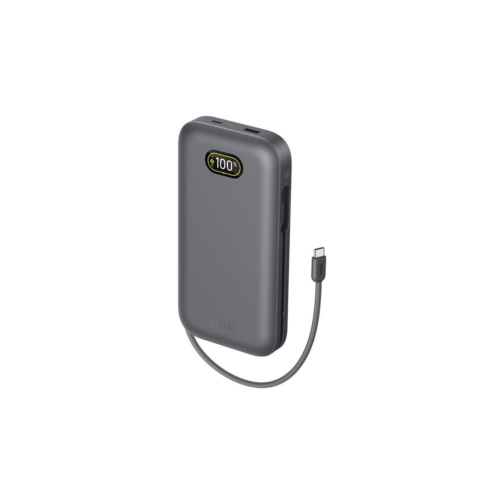 Voir la diapositive 2 : Belkin Batterie externe boostcharge 240w avec cable integre