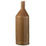 Voir la diapositive 1 : Paris Prix Vase Design en Céramique  Cabisy  46cm Marron