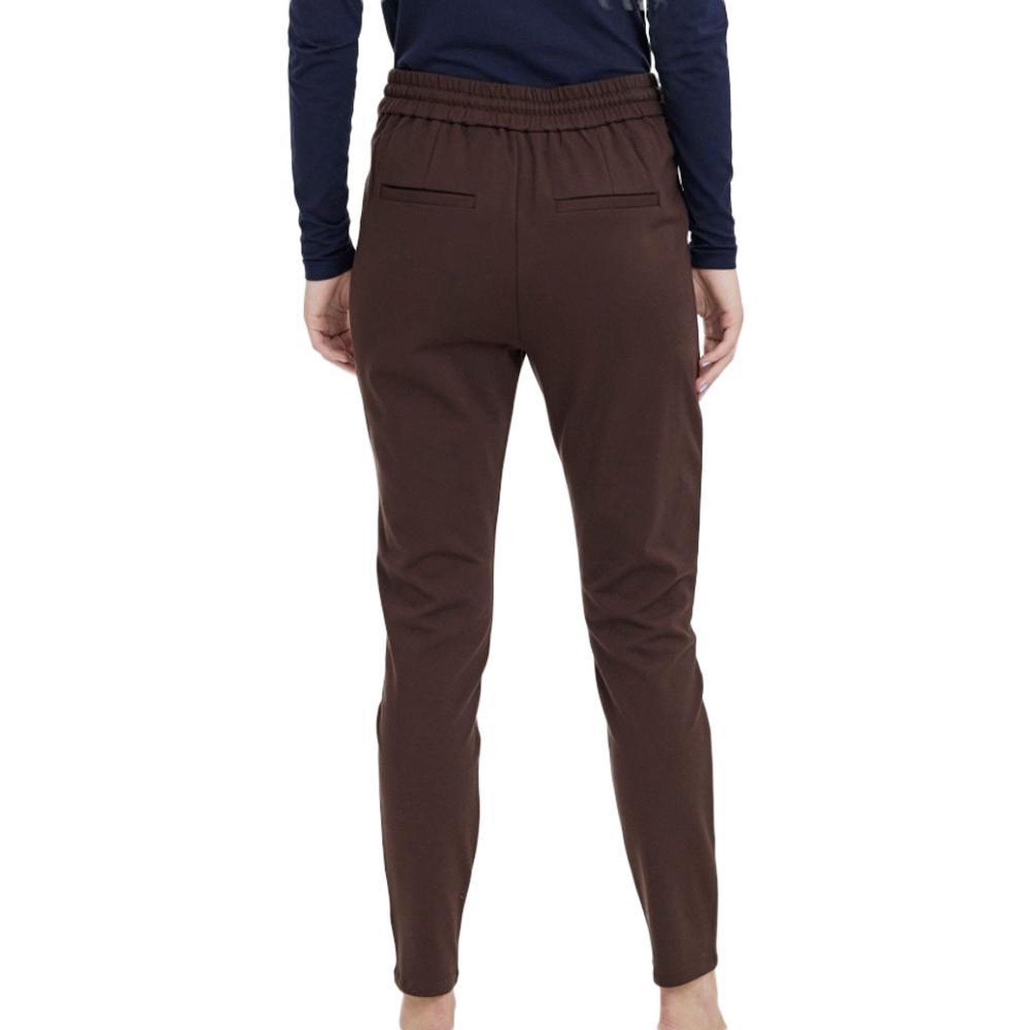 Voir la diapositive 2 : Vero Moda Pantalon Fluide Marron Femme Meva