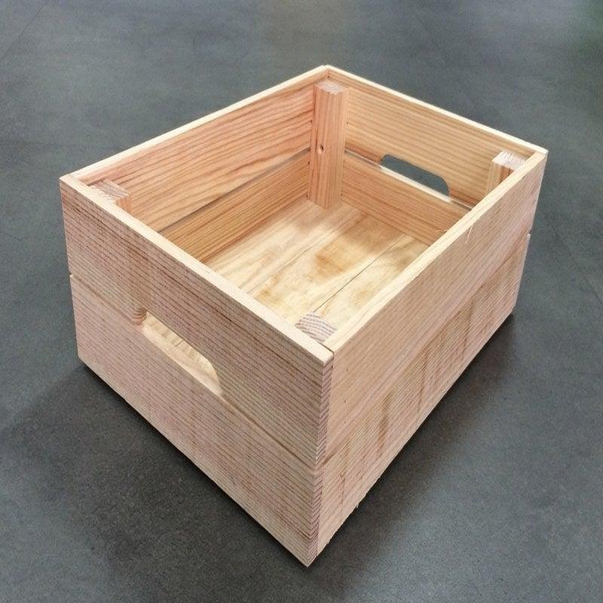 CENTRALE BRICO Caisse en pin brut CREABOX 40 x 30 x 15 cm
