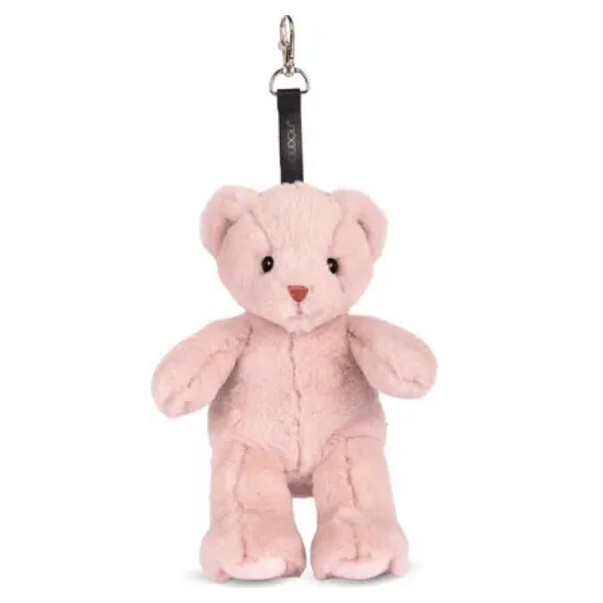 DOUDOU ET COMPAGNIE Bijou de sac - nounours rose poudré