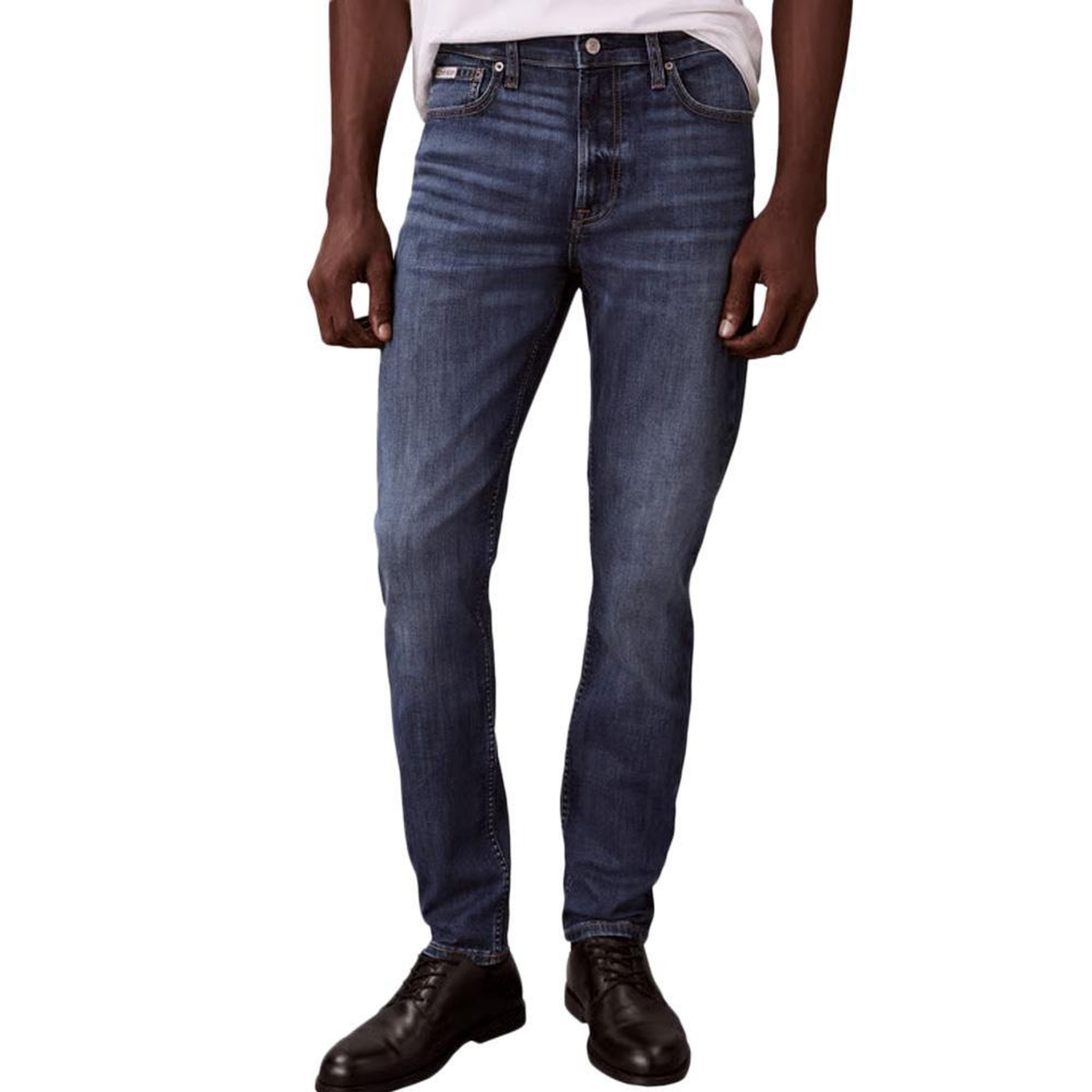 CALVIN KLEIN JEANS Jean Slim Bleu Homme Calvin Klein Dark. Coloris disponibles : Bleu