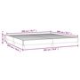Voir la diapositive 6 : VIDAXL Cadre de lit sans matelas noir 200x200 cm similicuir