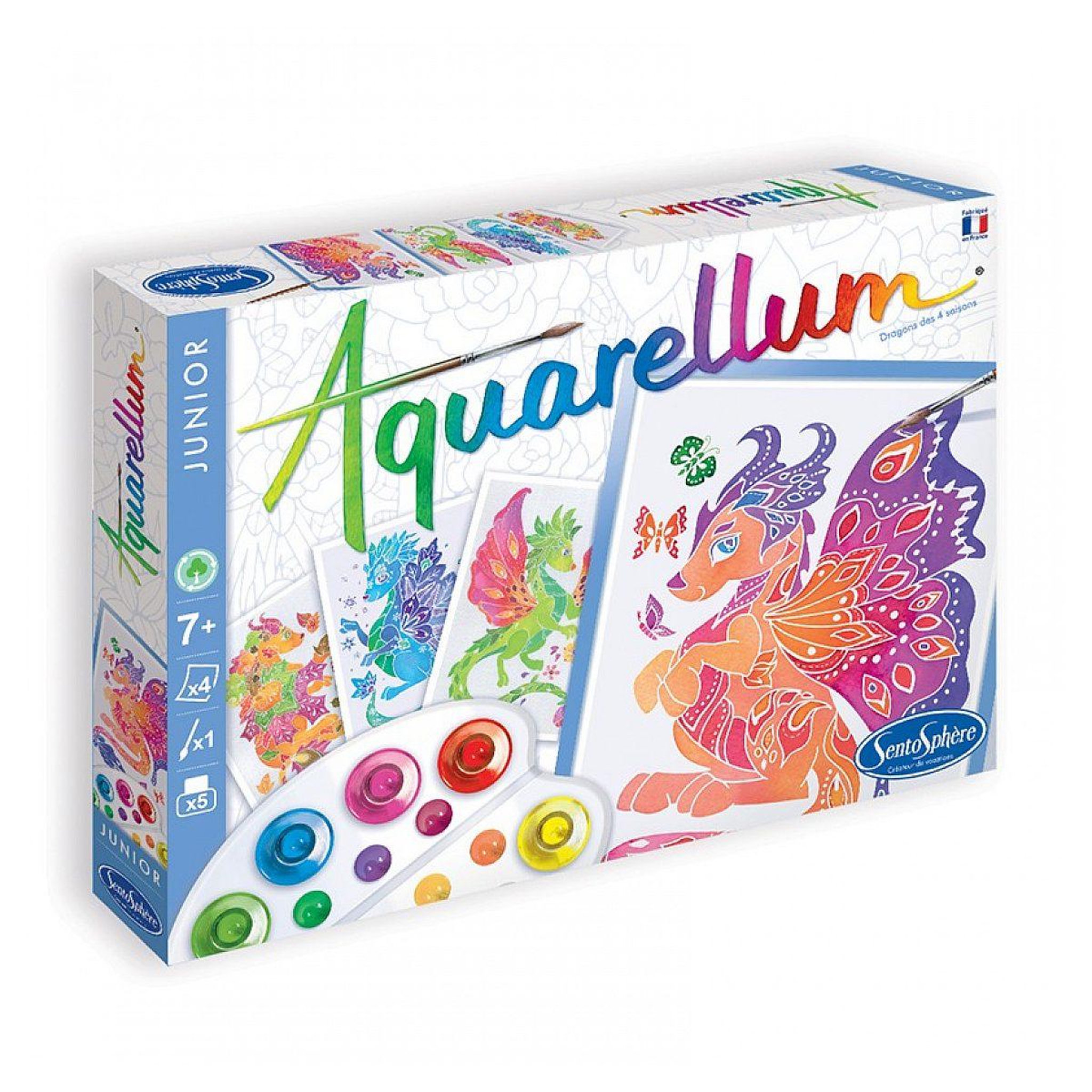 Sentosphere Aquarellum junior les dragons des 4 saisons