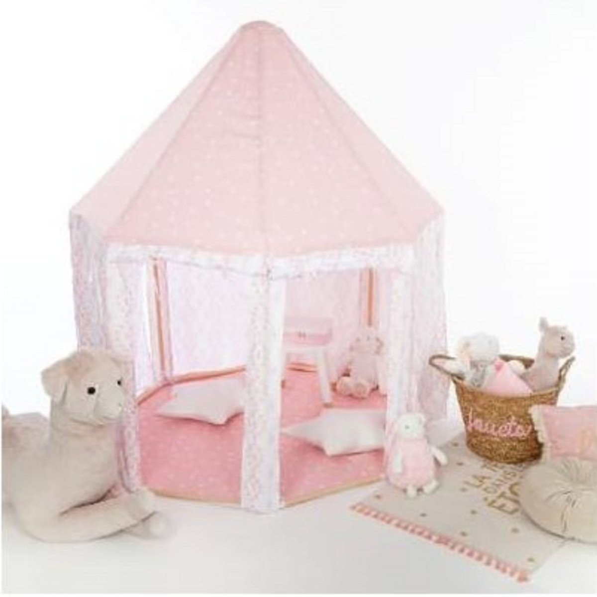 ATMOSPHERA FOR KIDS Tente yourte enfant rose