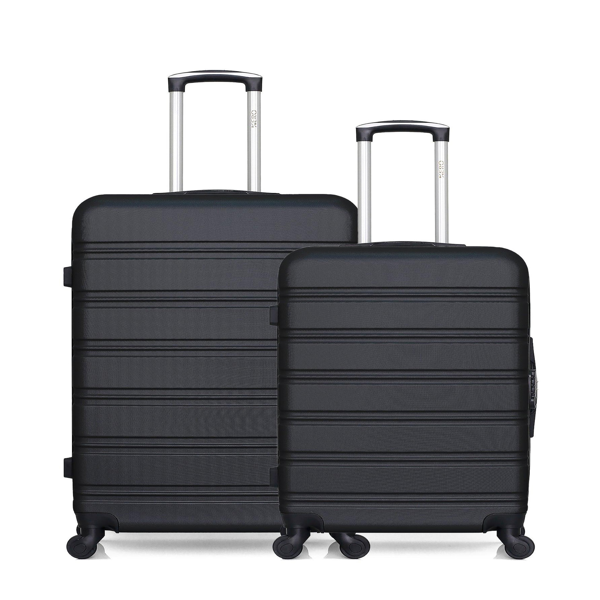 HERO Hero - lot de 2 valises grand format et weekend renoso. Coloris disponibles : Noir, Bleu, Beige, Gris, Rose