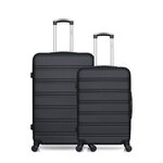 HERO HERO - LOT DE 2 VALISES GRAND FORMAT ET WEEKEND RENOSO. Coloris disponibles : Bleu, Beige, Gris, Rose, Noir