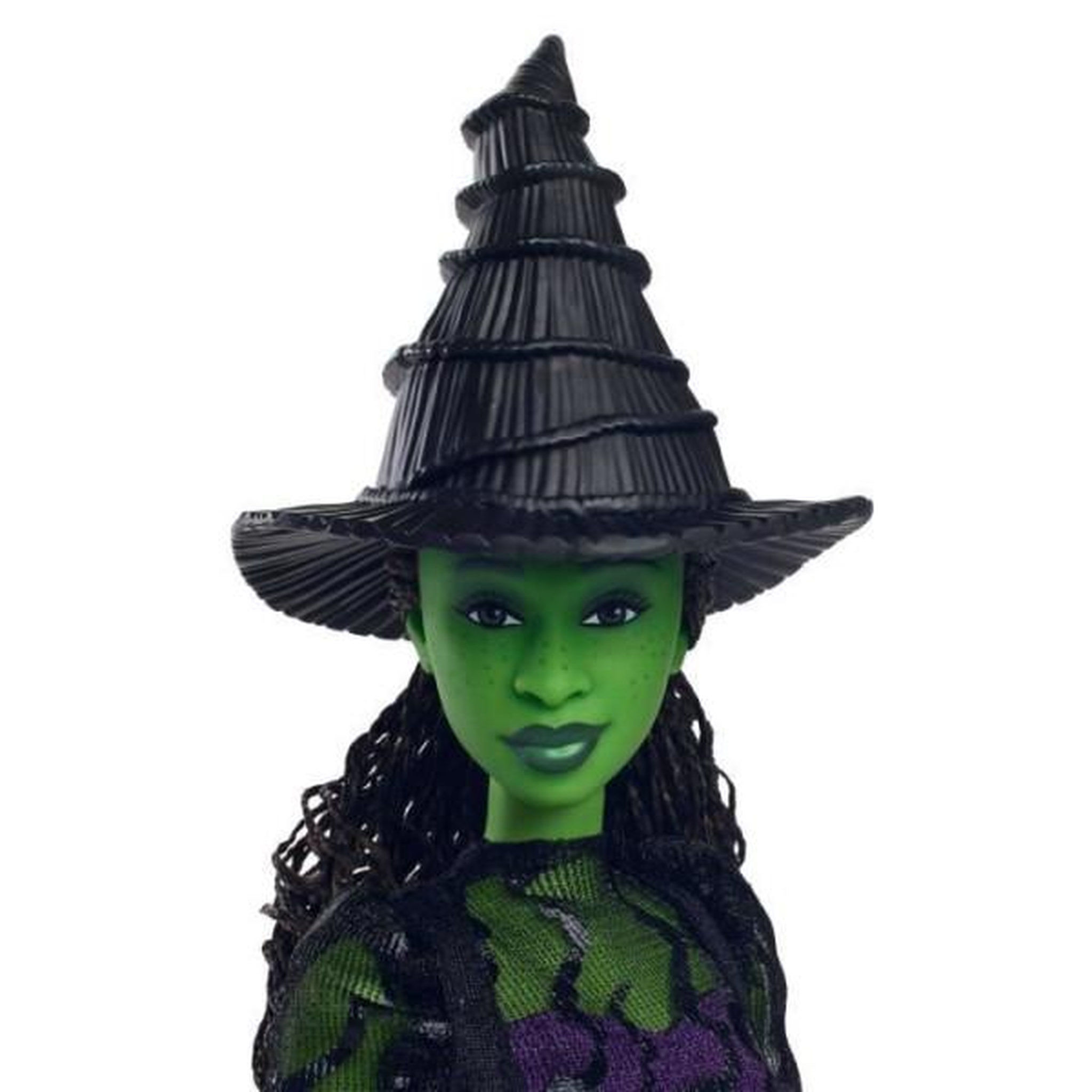Voir la diapositive 6 : MATTEL Mattel-Wicked-Poupée Elphaba avec accessoires et habillages amovibles - Wicked - HXT62