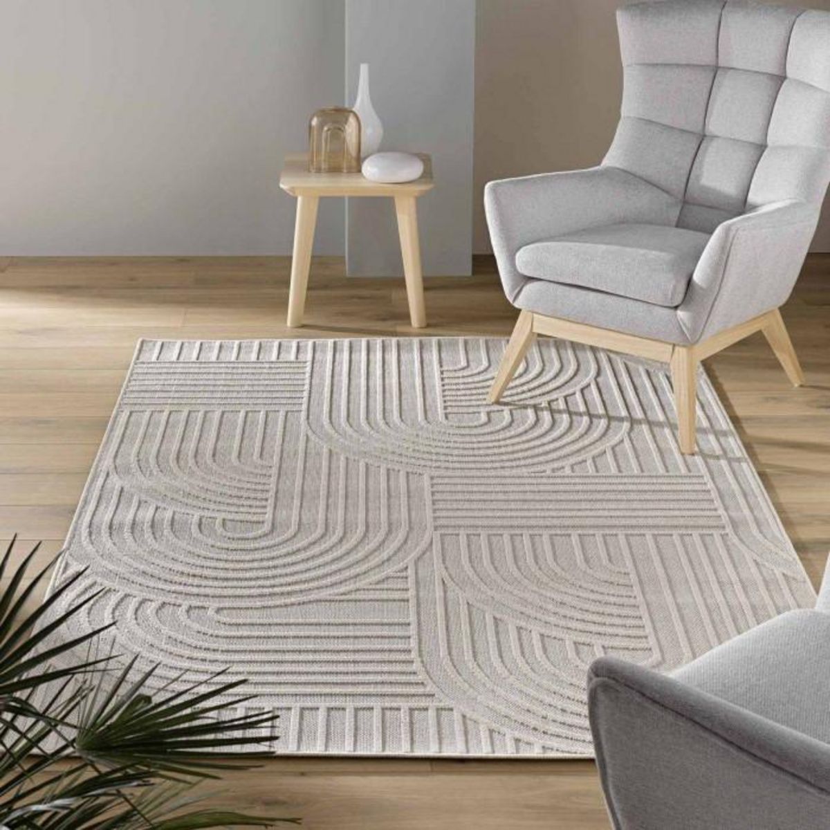 Paris Prix Tapis Déco Tissé  Ezio  160x230cm Naturel