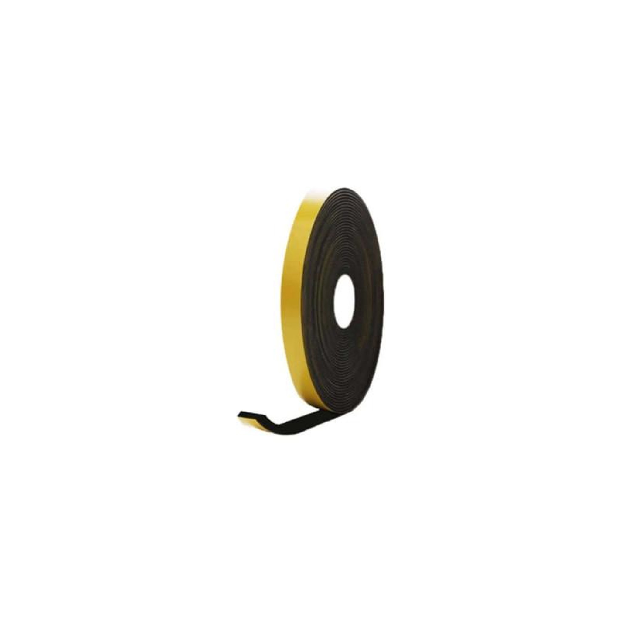 ESPACE-BRICOLAGE Mousse noire adhésive caoutchouc epdm 40x3mm longueur 10m