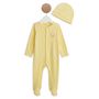 Voir la diapositive 1 : IN EXTENSO Dors bien de naissance + bonnet bébé