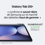 Voir la diapositive 2 : Samsung Tablette Android Galaxy Tab S10+ 12.4 Wifi 256Go Silver
