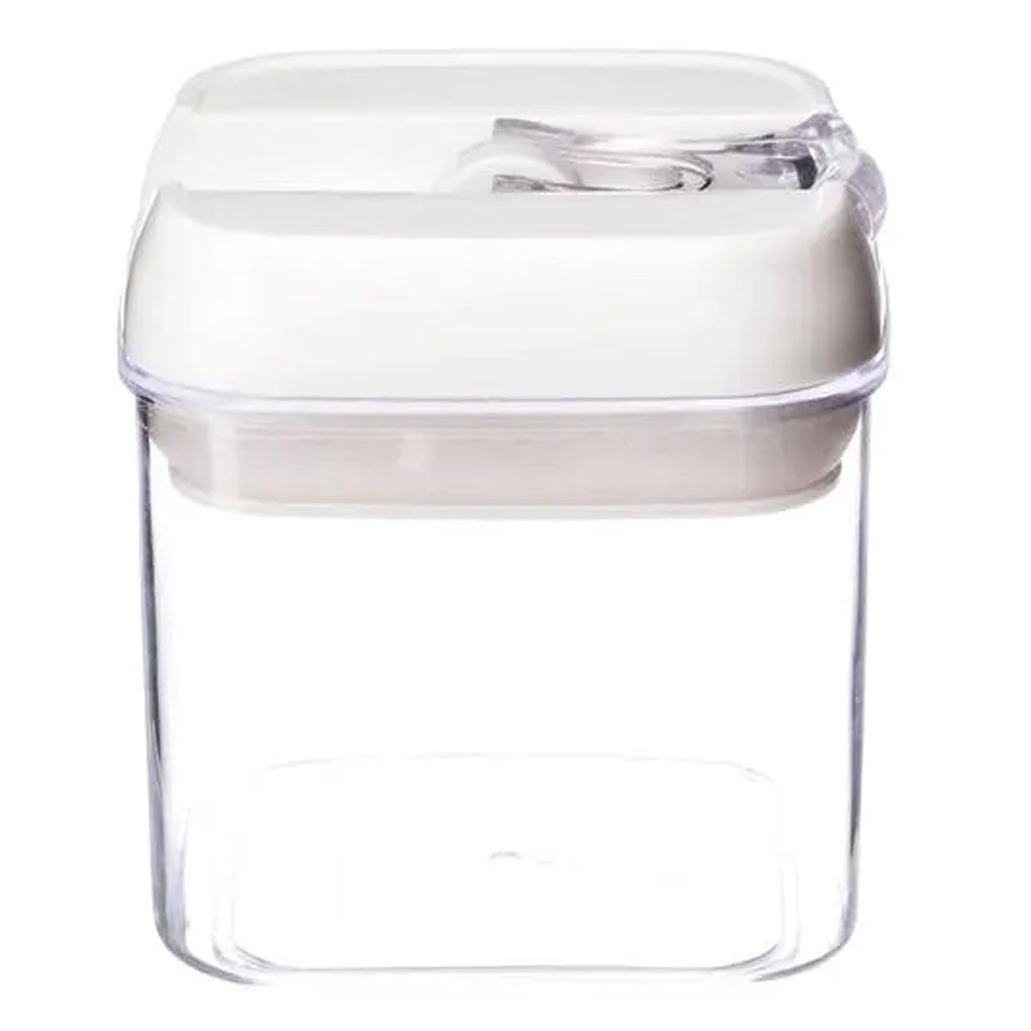 FIVE Bocal en plastique carré  oslo  500ml transparent