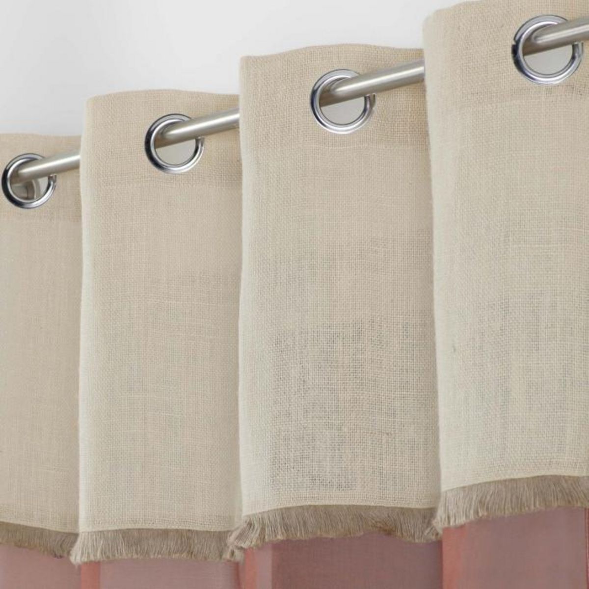 Paris Prix Rideau Voilage à Œillets  Greenybel  140x240cm Terracotta