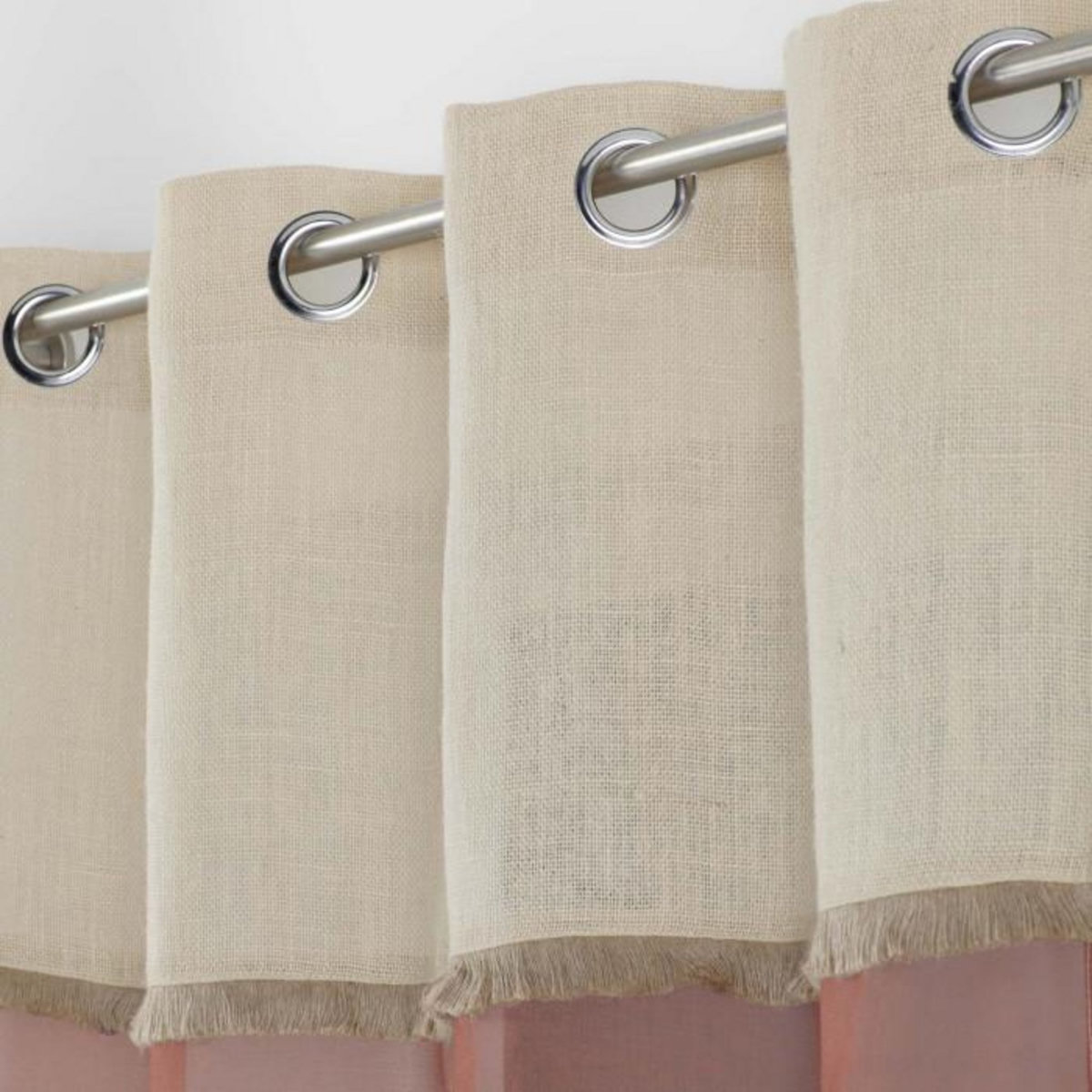 Paris Prix Rideau Voilage à Œillets  Greenybel  140x240cm Terracotta