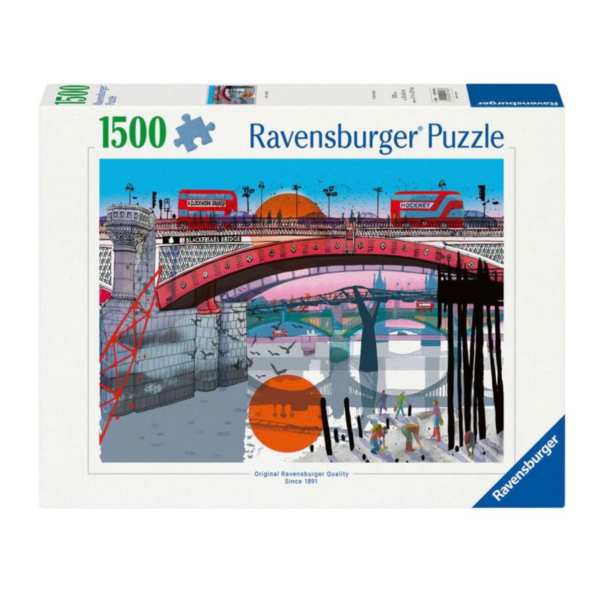 RAVENSBURGER Ravensburger - Jigsaw puzzle I am London, 1500 pcs. 120007968