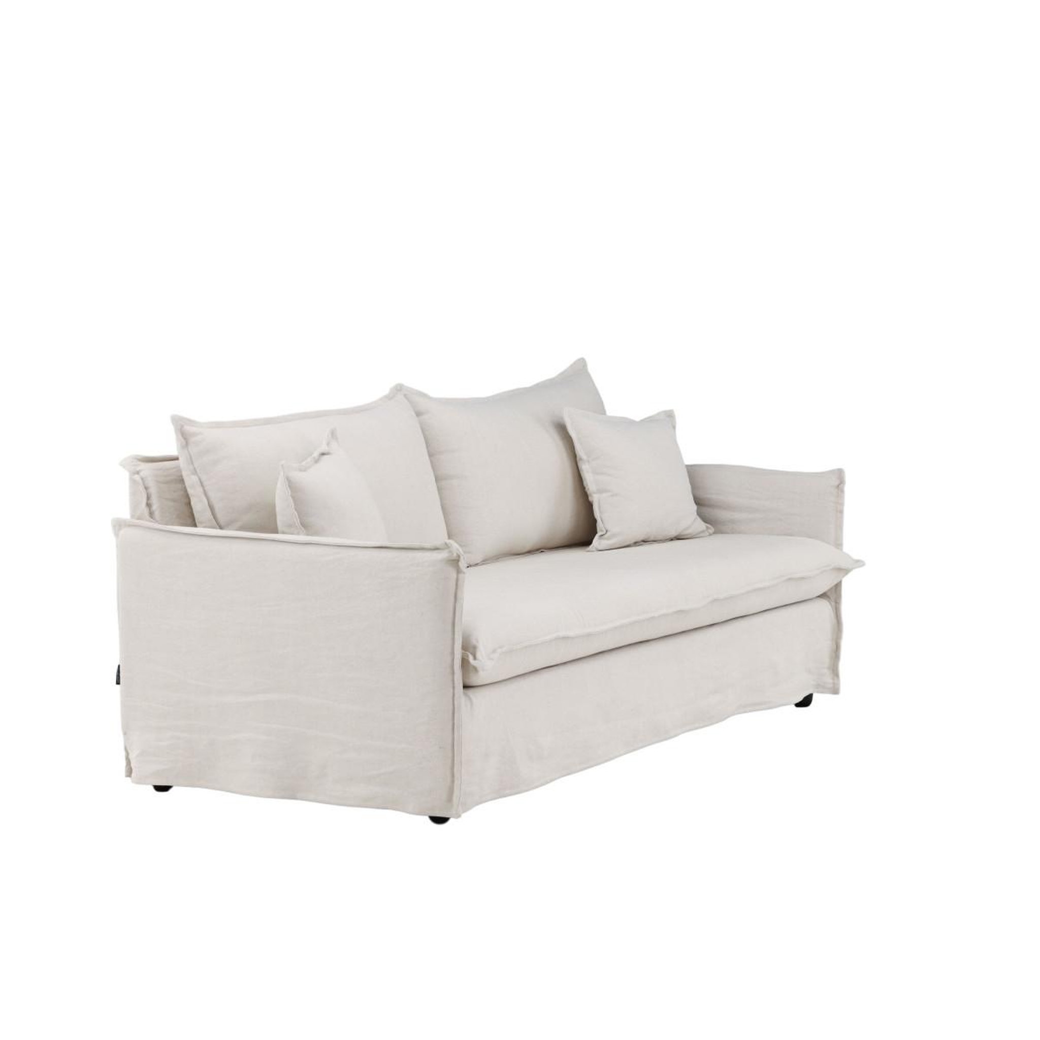 Voir la diapositive 3 : Paris Prix Canapé droit 3 places  nova  200cm beige