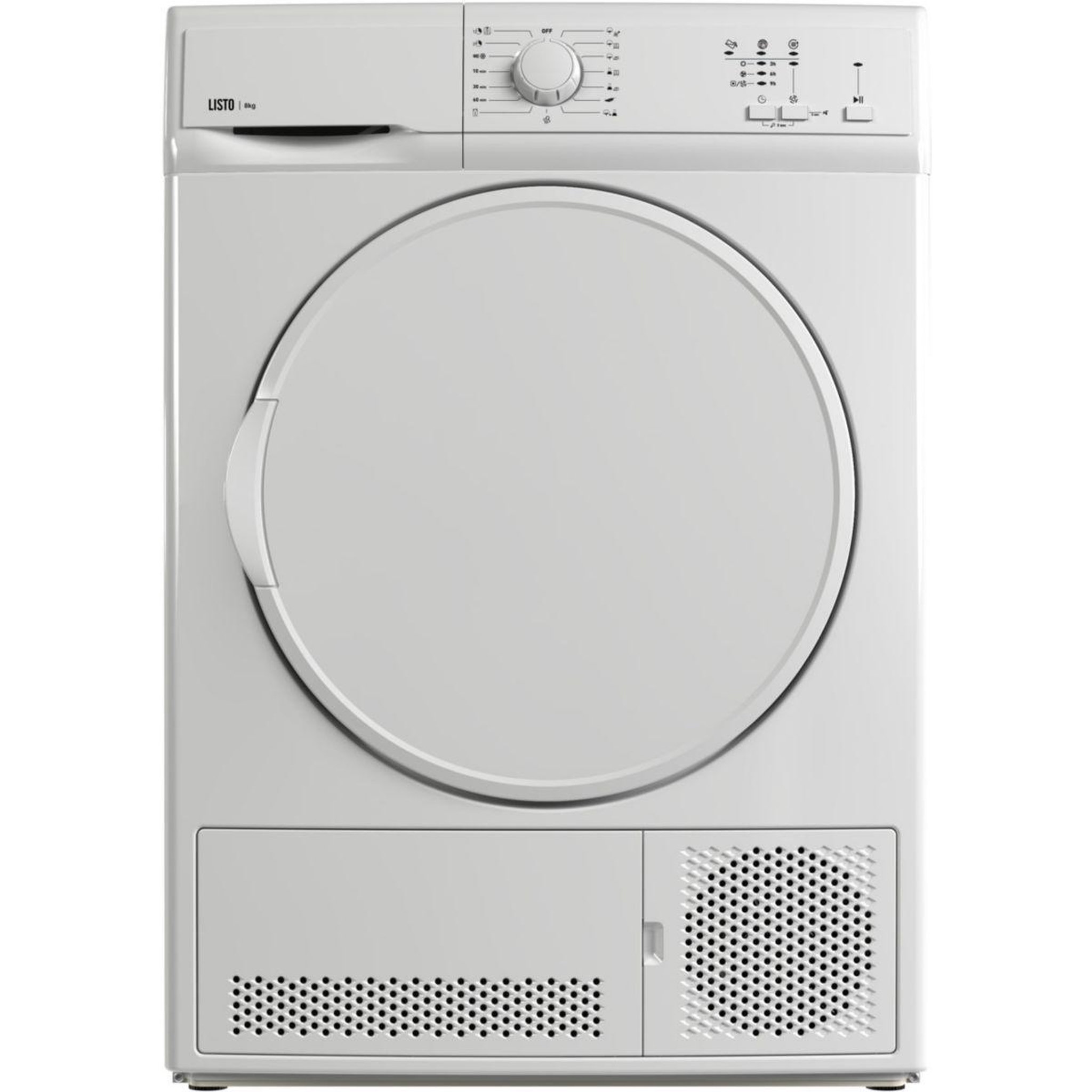Voir la diapositive 1 : Listo Sèche linge à condensation SLC8-L2b
