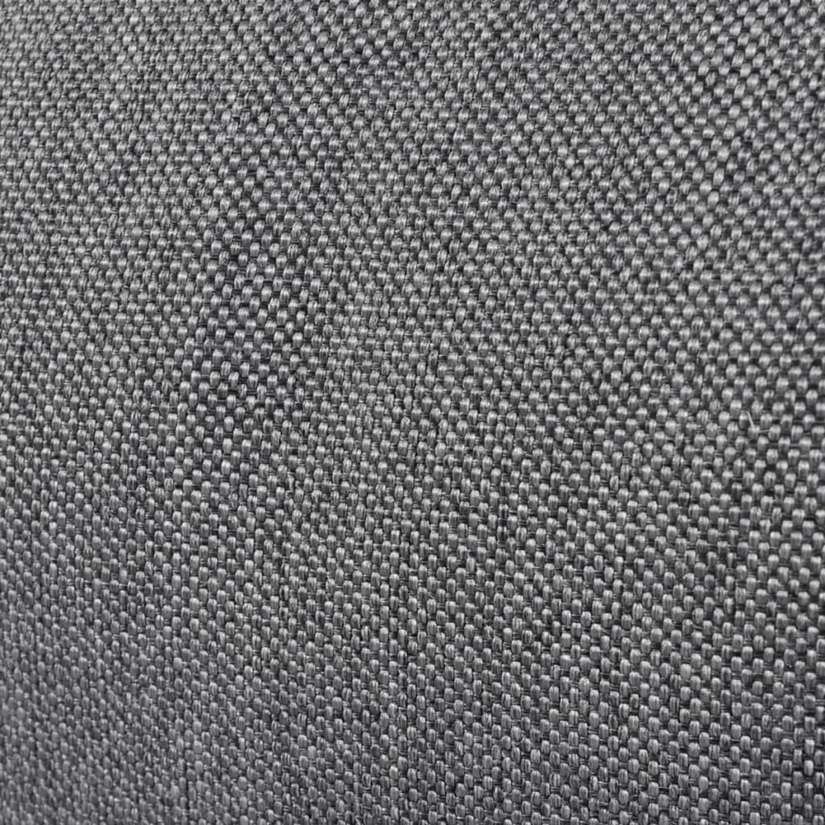 VIDAXL Chaise longue pliable de sol Gris Tissu