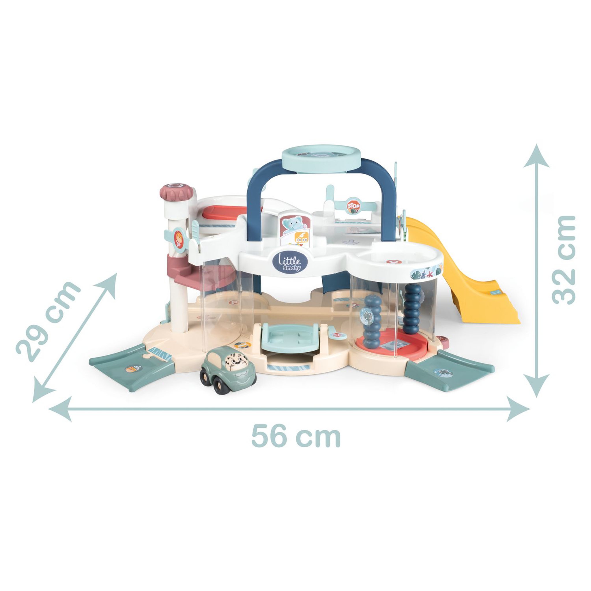Voir la diapositive 7 : SMOBY Premier garage Little Smoby