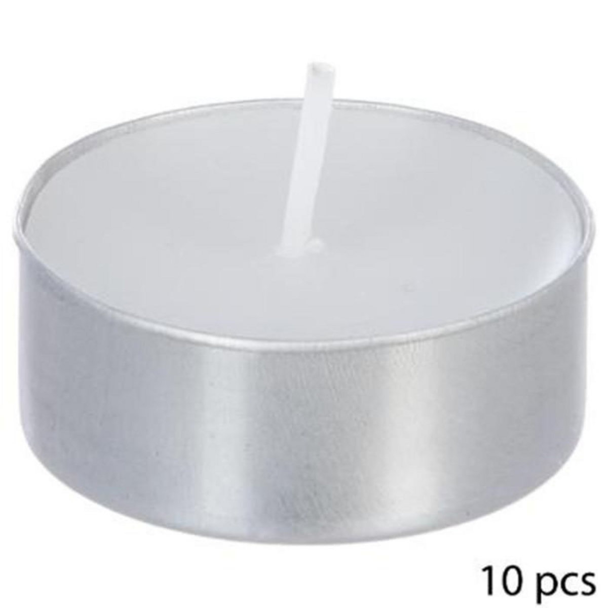 COMPTOIR DE LA BOUGIE Lot de 10 Bougies Chauffe-Plat Parfumées 3,7cm Jasmin