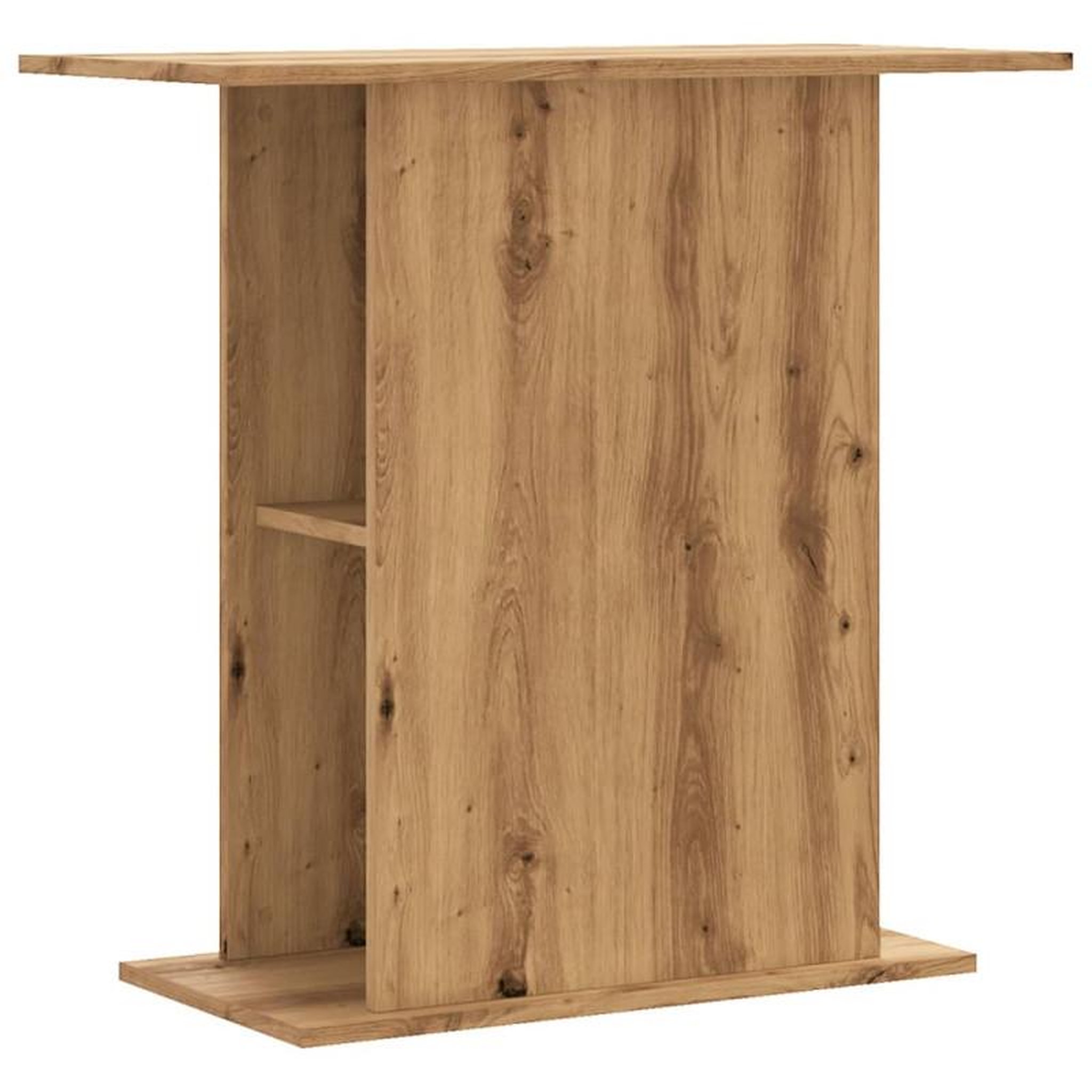 Voir la diapositive 6 : VIDAXL Support d aquarium chêne artisanal 36x75x72,5cm bois ingénierie