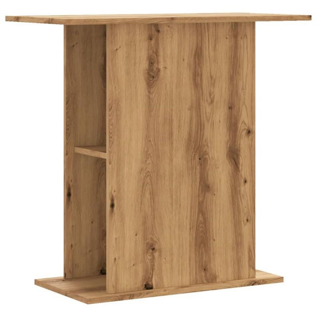 VIDAXL Support d aquarium chêne artisanal 36x75x72,5cm bois ingénierie