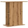 Voir la diapositive 6 : VIDAXL Support d aquarium chêne artisanal 36x75x72,5cm bois ingénierie