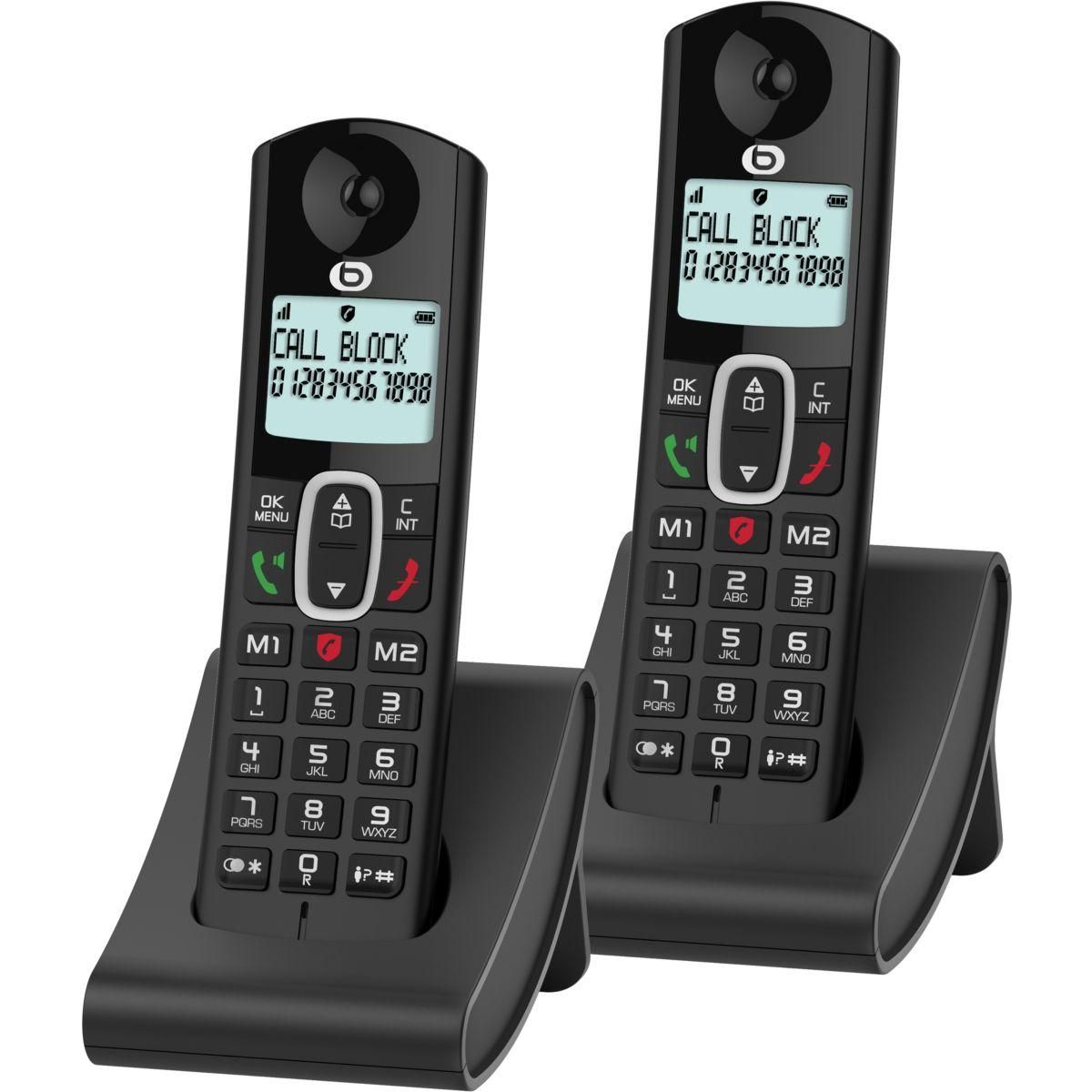 ESSENTIEL B Téléphone sans fil Tribu duo V3