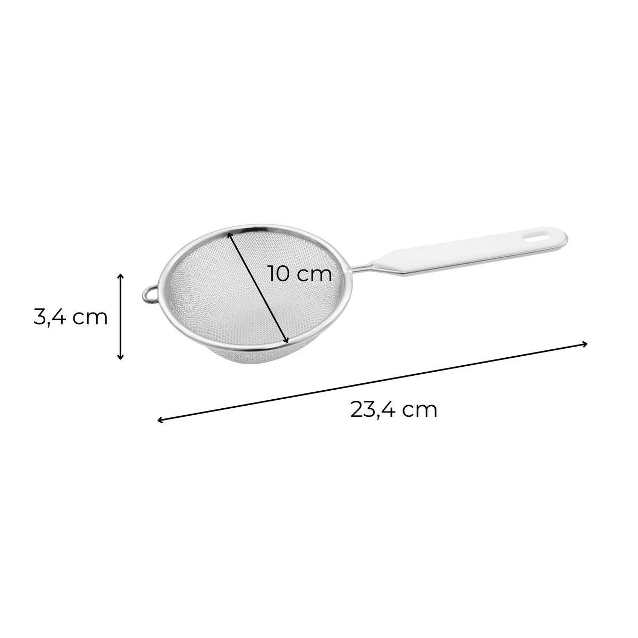 Voir la diapositive 3 : Fackelmann Petite passoire tamis 10 cm de diamètre fackelmann divers