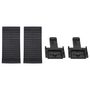 Voir la diapositive 3 : VIDAXL Cales de roues 2 pcs 25x10x11,5 cm plastique