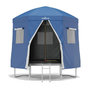 Voir la diapositive 1 : JUMP4FUN Tente cabane pour trampoline 10FT-305cm - Bleu