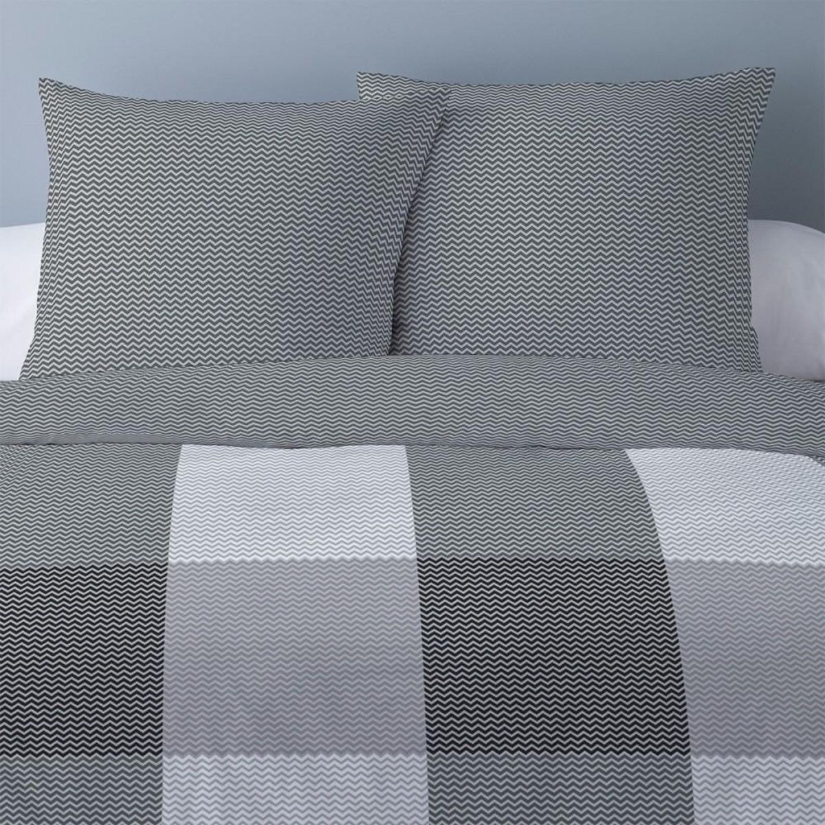 Dourev Housse de couette 260x240 Legolas + 2 taies coton flanelle